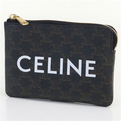 celine card holder pink|celine coin and card pouch.